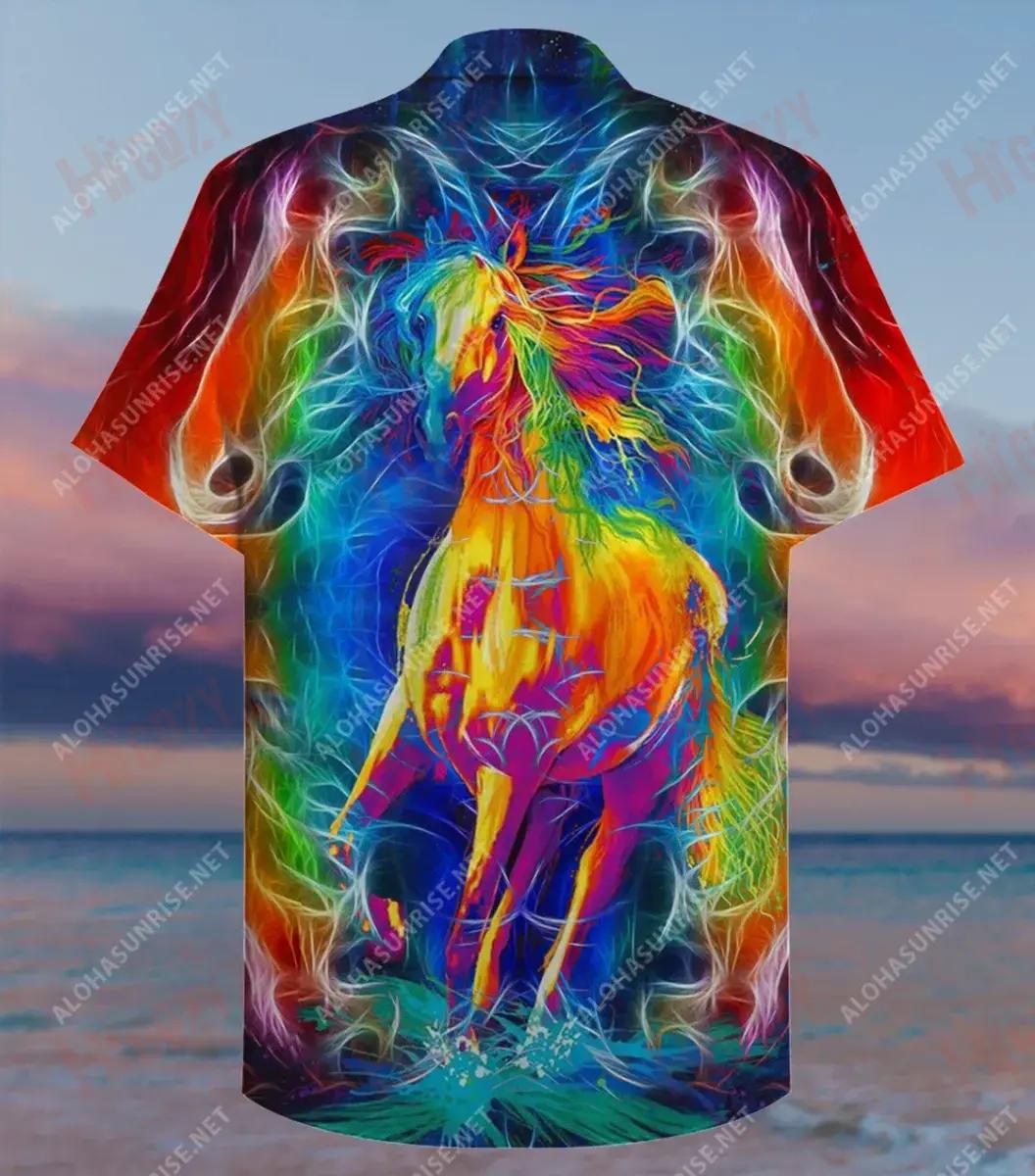 Amazing Horse Unisex Short Sleeve Shirt Summer Aloha Shirt Hawaiian Shirts Hawaiian Shirt Pattern, Hawaiian Shirt Gift, Christmas Gift