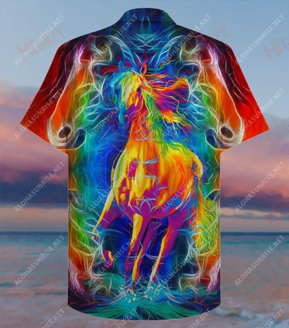 Amazing Horse Unisex Short Sleeve Shirt Summer Aloha Shirt Hawaiian Shirts Hawaiian Shirt Pattern, Hawaiian Shirt Gift, Christmas Gift