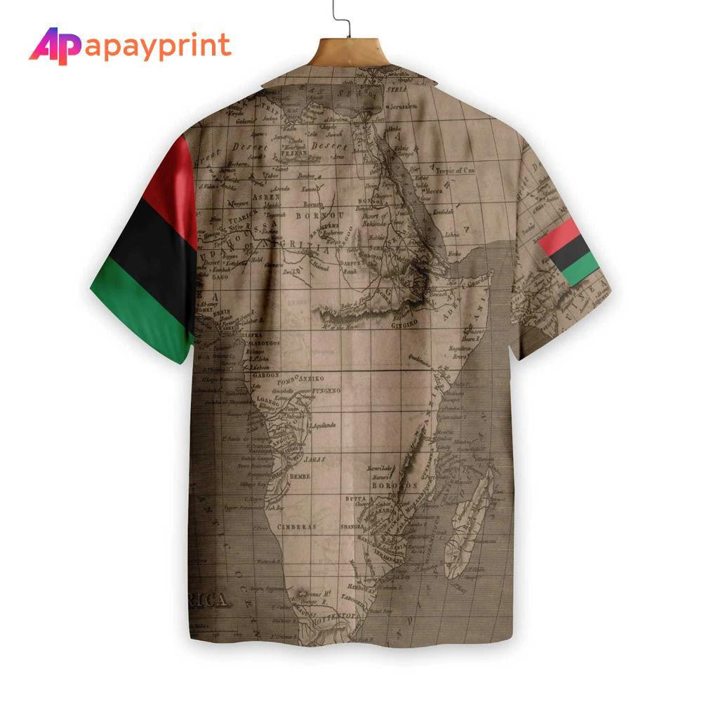Black History Didn't Start With Slavery Pattern Hawaiian Shirt, Hawaiian Shirt Gift, Christmas Gift