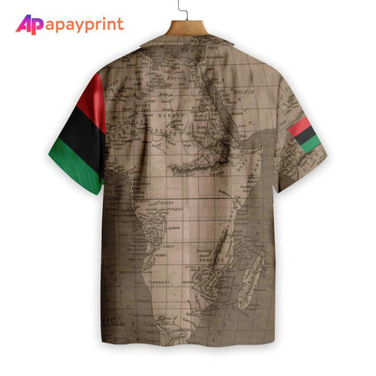 Black History Didn't Start With Slavery Pattern Hawaiian Shirt, Hawaiian Shirt Gift, Christmas Gift