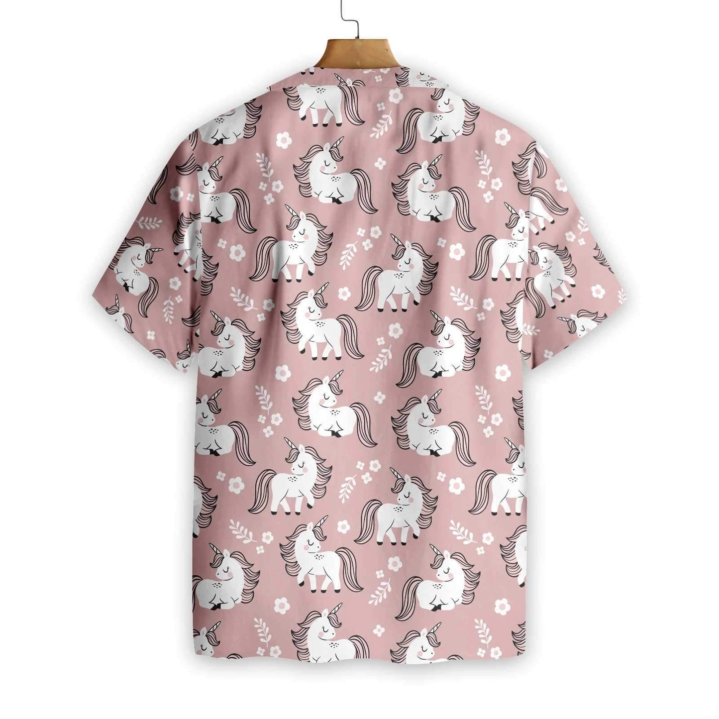 Lovely Baby Unicorn In The Magic Forest Hawaiian Shirt, Hawaiian For Gift