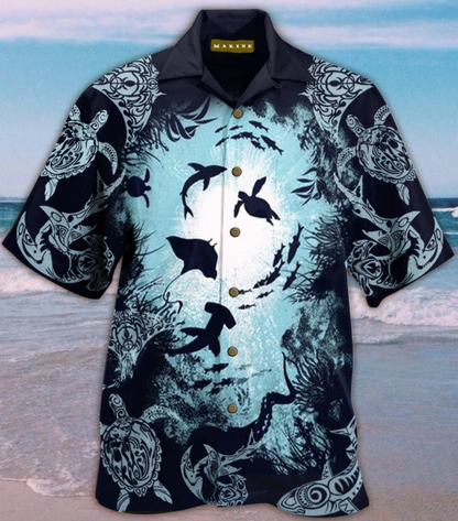 Aquarium Life Hawaiian Shirt – Dnstyles, Hawaiian Shirt Gift, Christmas Gift