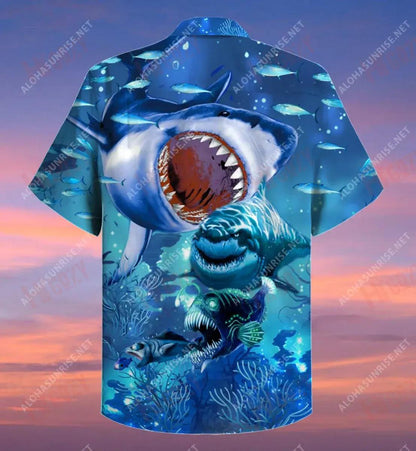 I'M The Best Shark Short Hawaiian Shirt Summer Aloha Shirt Hawaiian Crazy Shirts Hawaiian Shirts For Women, Hawaiian Shirt Gift, Christmas Gift