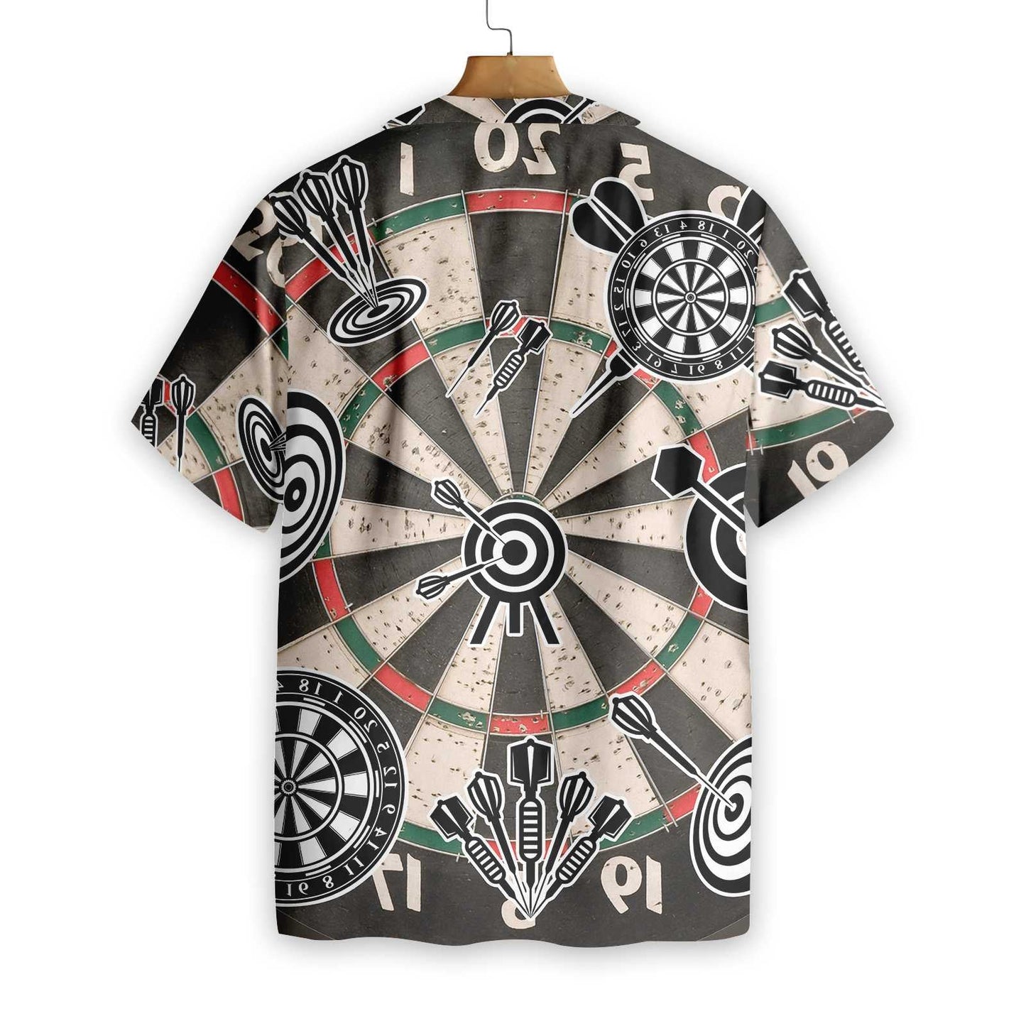 Classic Darts Icon Game Design Hawaiian Shirt, Hawaiian For Gift