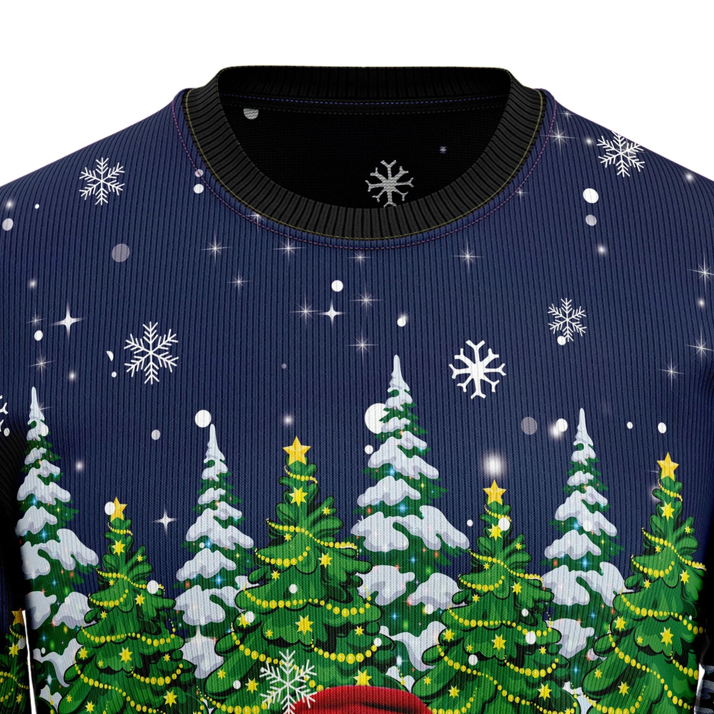 Dreaming Golden Retriever Under Snow Ugly Christmas Sweater,Christmas Ugly Sweater,Christmas Gift,Gift Christmas 2024