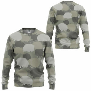 3D Hedgehog Camo Custom Tshirt Hoodie Apparel