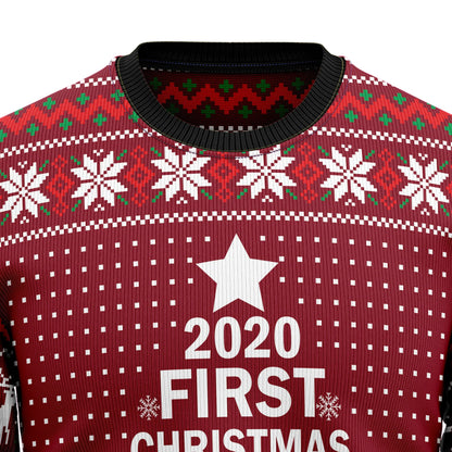 First Christmas With My Hot Fiance Ugly Christmas Sweater,Christmas Ugly Sweater,Christmas Gift,Gift Christmas 2024