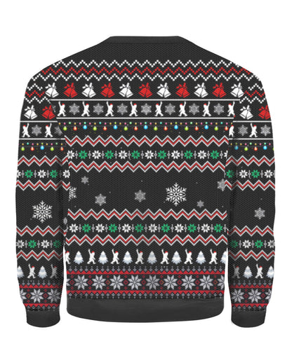 Believe In Bigfoot Squat Ugly Christmas Sweater,Christmas Gift,Gift Christmas 2022