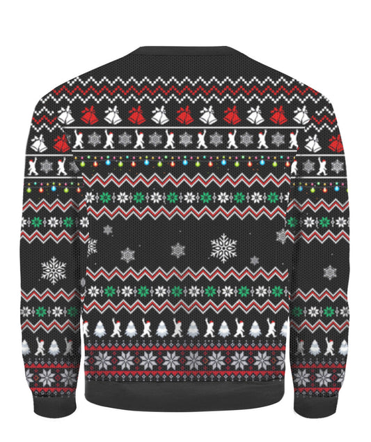 Believe In Bigfoot Squat Ugly Christmas Sweater,Christmas Gift,Gift Christmas 2022