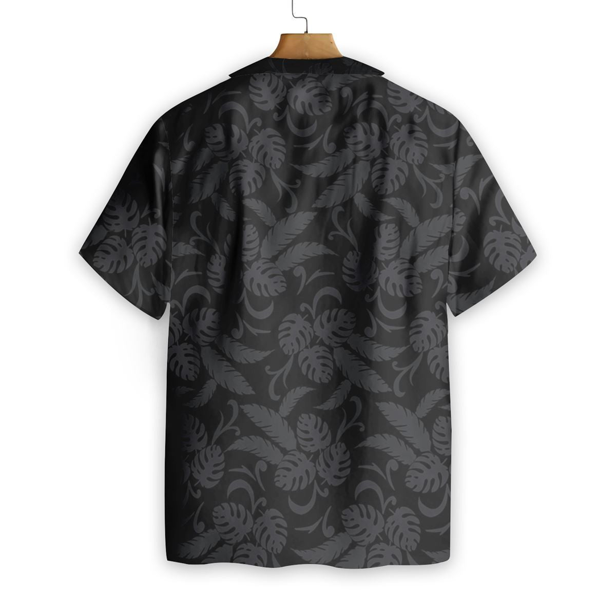 Shark Team Making A Heart Shape Dark Theme Hawaiian Shirt, Hawaiian Shirt Gift, Christmas Gift
