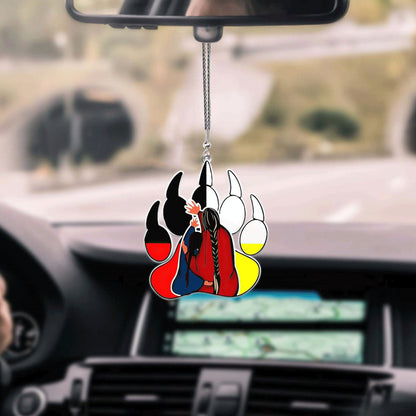 Native American Car Hanging Ornament, Best Ornament For Cars, Christmas Decoration