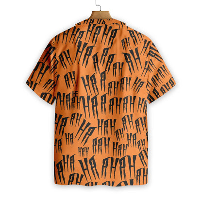 Scary Laugh For Halloween Hawaiian Shirt,Hawaiian Shirt Gift, Christmas Gift