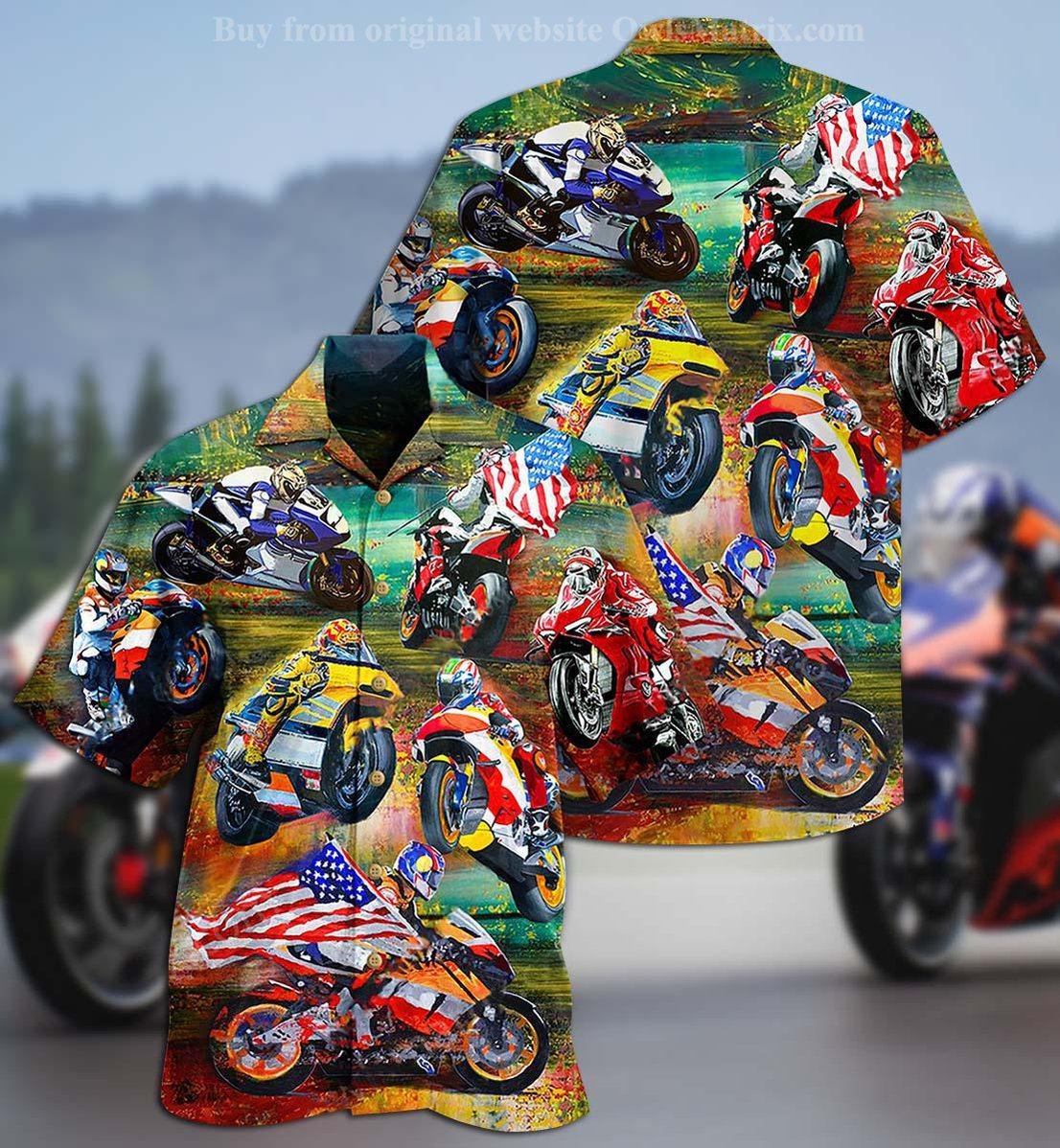 Motorsport Racing America Limited - Hawaiian Shirt, Hawaiian Shirt Gift, Christmas Gift