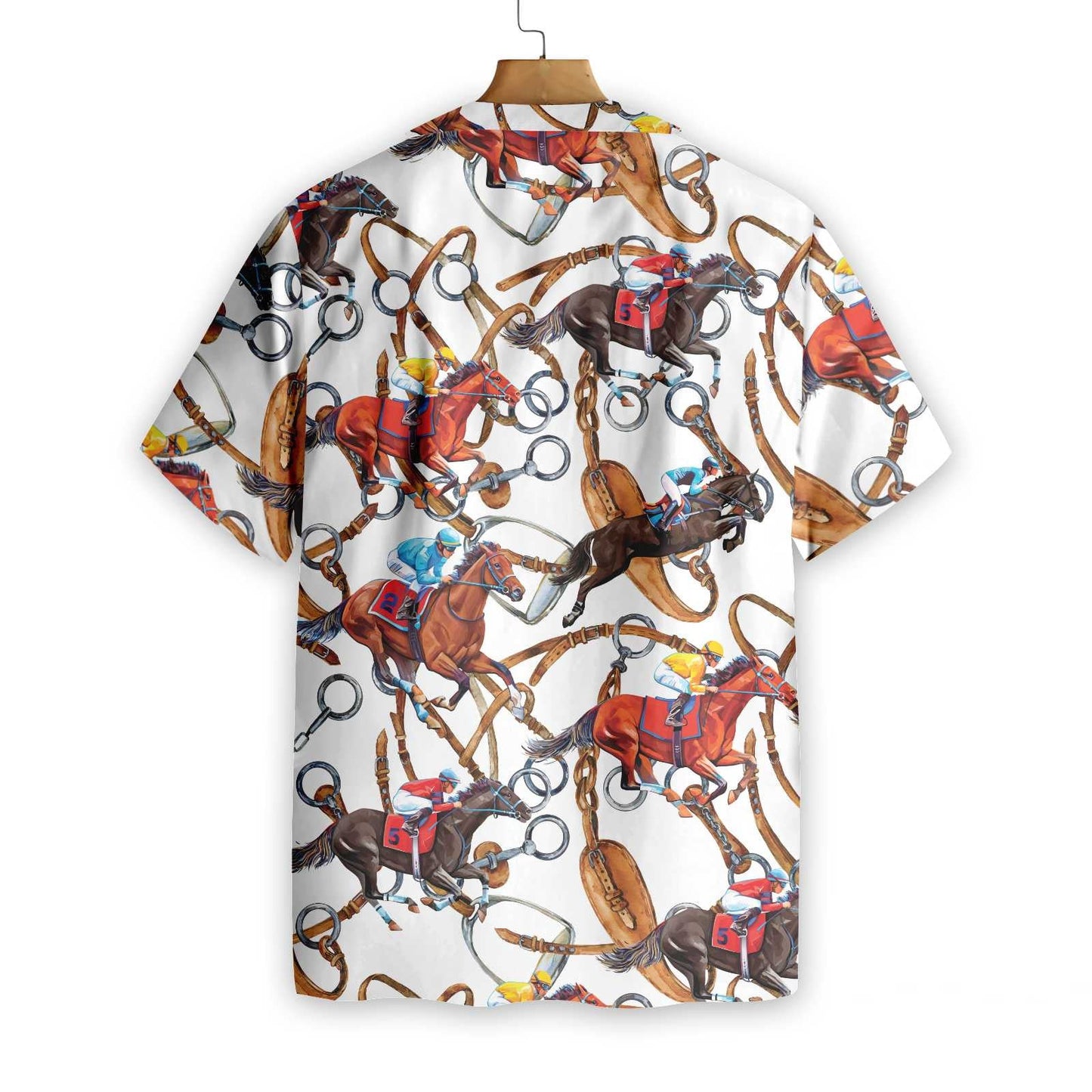 Horse And Long Rope Design Hawaiian Shirt, Hawaiian Shirt Gift, Christmas Gift