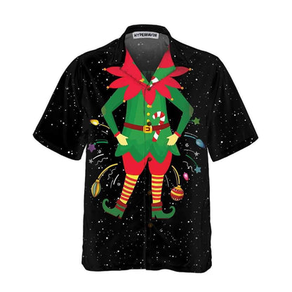 Christmas Elf Costume I'm The Sassy Elf Hawaiian Shirt, Hawaiian Shirt Gift, Christmas Gift