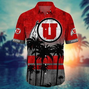 Utah Utes Hawaiian Shirt, Hawaiian Shirt Gift, Christmas Gift