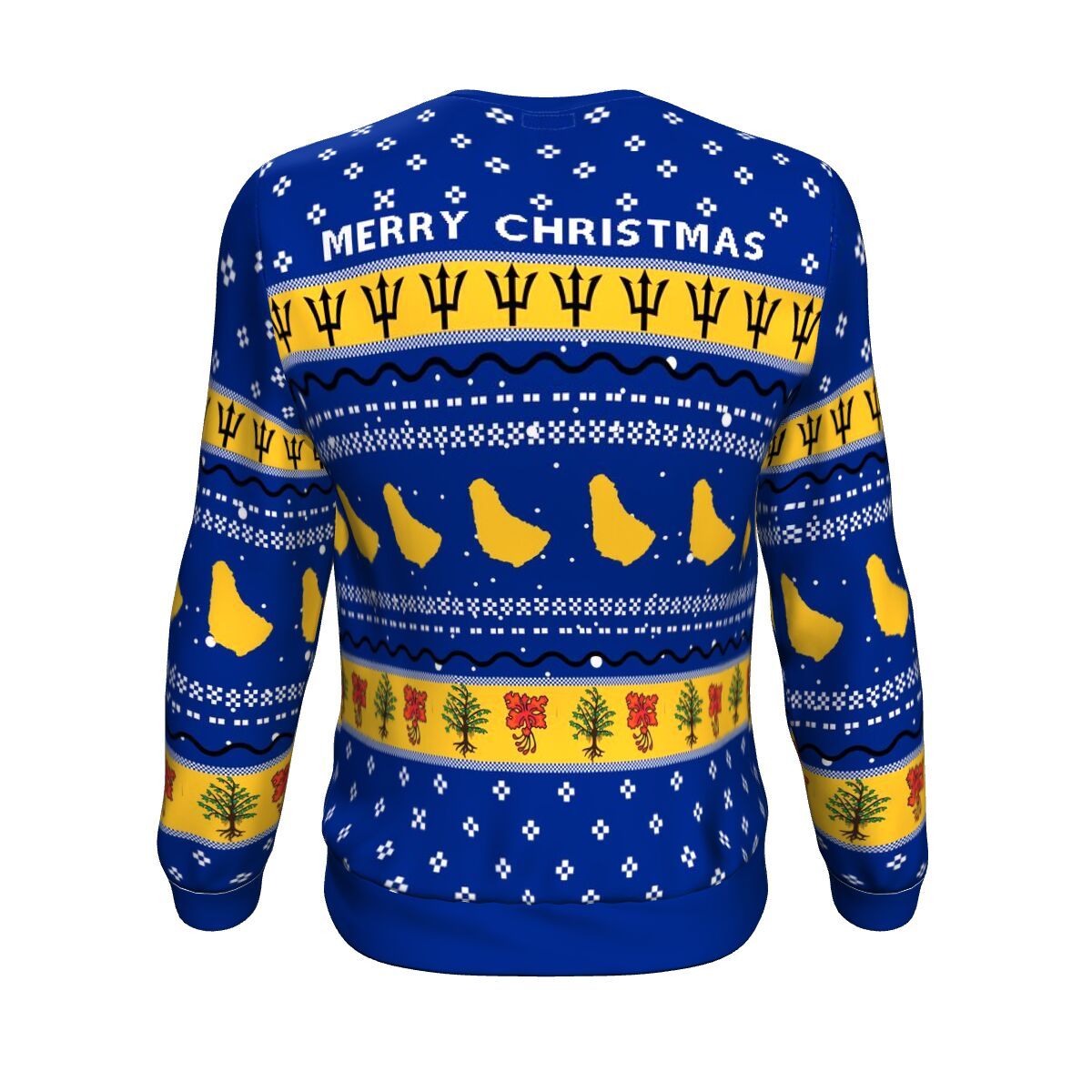 Barbados Christmas Sweater, Christmas Ugly Sweater, Christmas Gift, Gift Christmas 2024