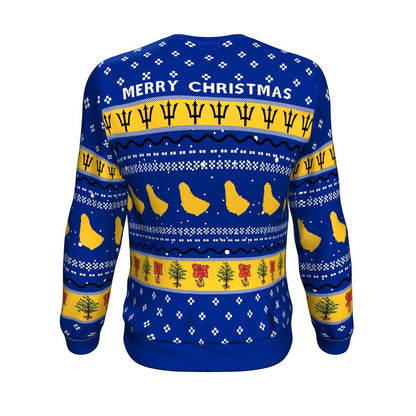 Barbados Christmas Sweater, Christmas Ugly Sweater, Christmas Gift, Gift Christmas 2024