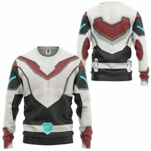 3D Voltron Legendary Defender Keith Kogane Armor Custom Tshirt Hoodie Apparel