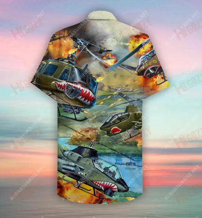 Huey Cobra Helicopter Remember The Days Unisex Short Sleeve Shirt Ocean Hawaiian T Shirts Best Hawaiian Shirts Hawaiian Shirts For Women, Hawaiian Shirt Gift, Christmas Gift