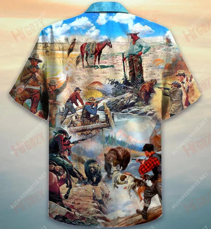 Life Is Short Call In Late And Go Hunting Unisex Hawaiian Shirt Ocean Hawaiian T Shirts Custom Hawaiian Shirts Funny Hawaiian Shirts, Hawaiian Shirt Gift, Christmas Gift
