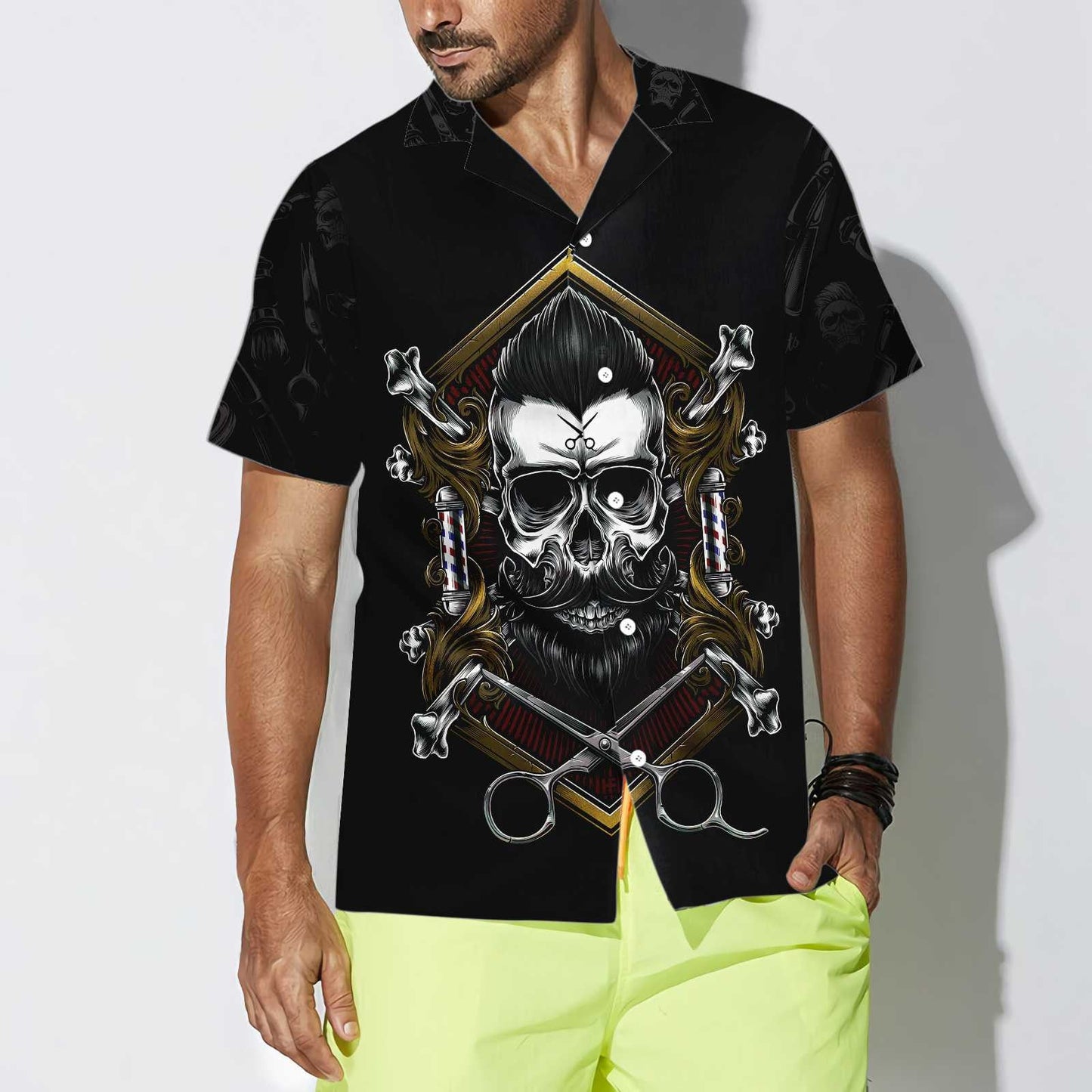 Cool Design Hawaiian Shirt A Barber Is Always A Barber, Hawaiian Shirt Gift, Christmas Gift