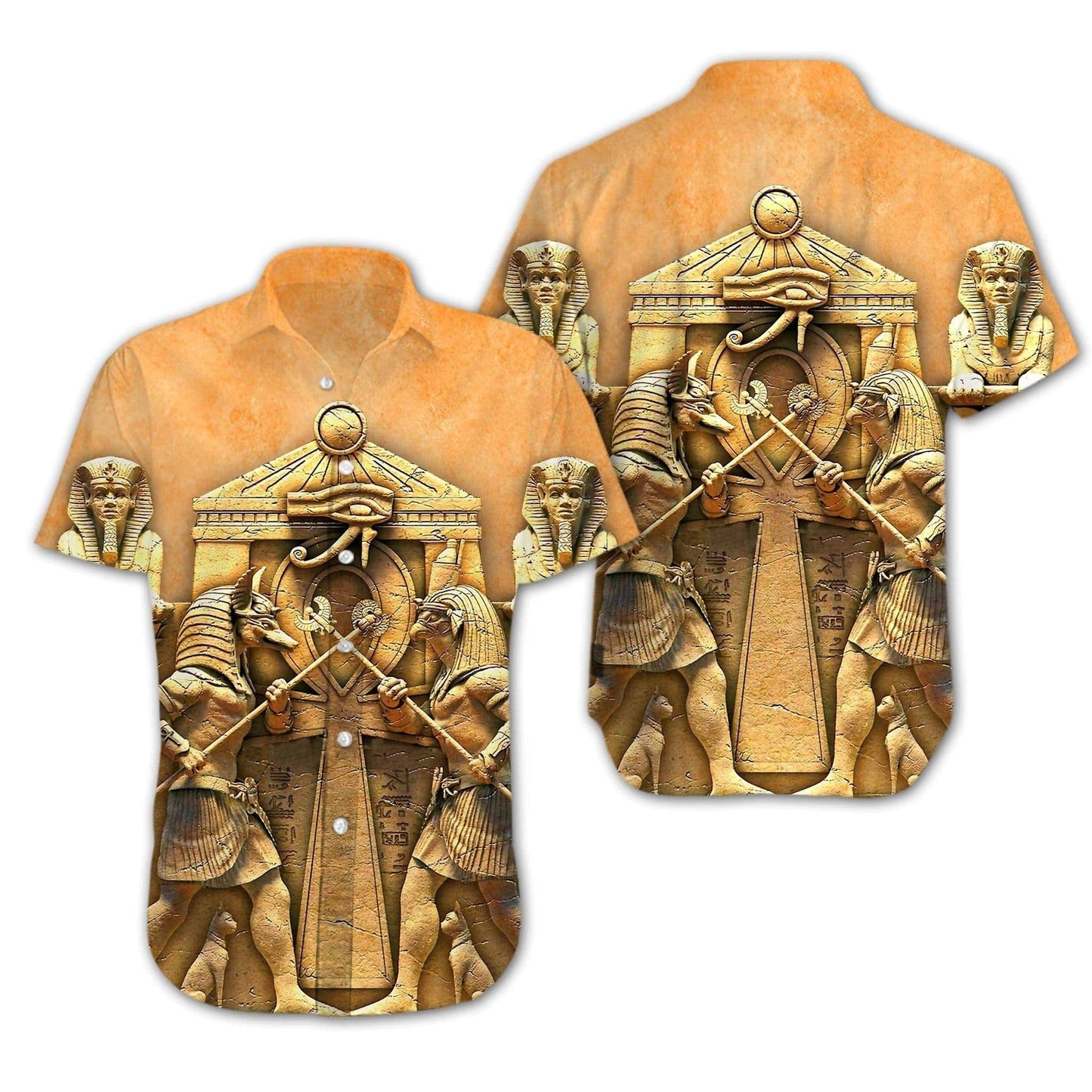 Hawaiian Aloha Shirts Ancient Egyptian, Hawaiian Shirt Gift, Christmas Gift