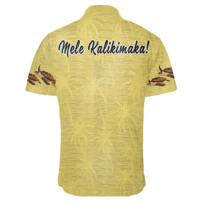Hawaiian Shirt Christmas Monk Seal With Santa Pattern, Hawaiian For Gift