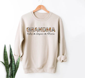 Personalized MiMi Grandma T-shirts, Grandma Garden, Mother's Day Tee, Custom Name Gifts Shirts