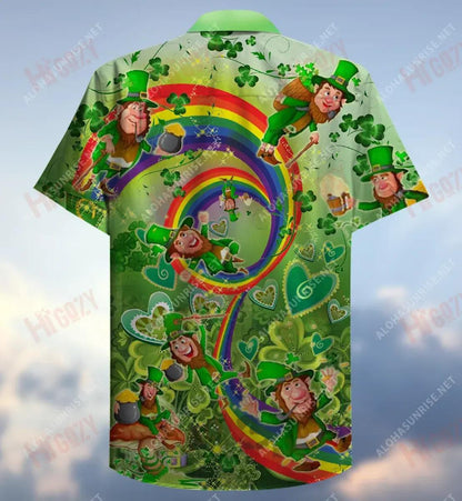 Luck Is Believing You'Re Lucky Short Sleeve Shirt Vacation Hawaiian T Shirts Tactical Hawaiian Shirt Hawaiian Shirts For Women, Hawaiian Shirt Gift, Christmas Gift