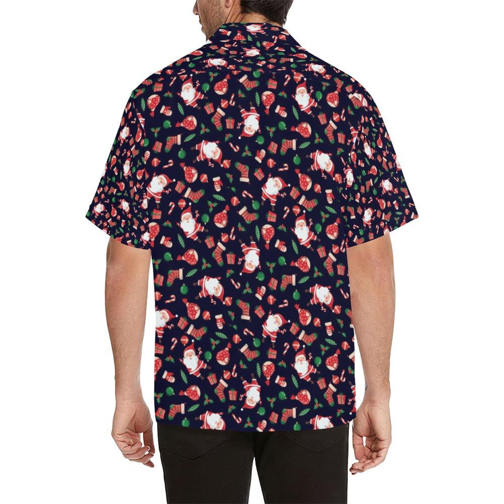 Lovely Cartoon Santa And Gifts On Christmas Hawaiian Shirt, Hawaiian Shirt Gift, Christmas Gift