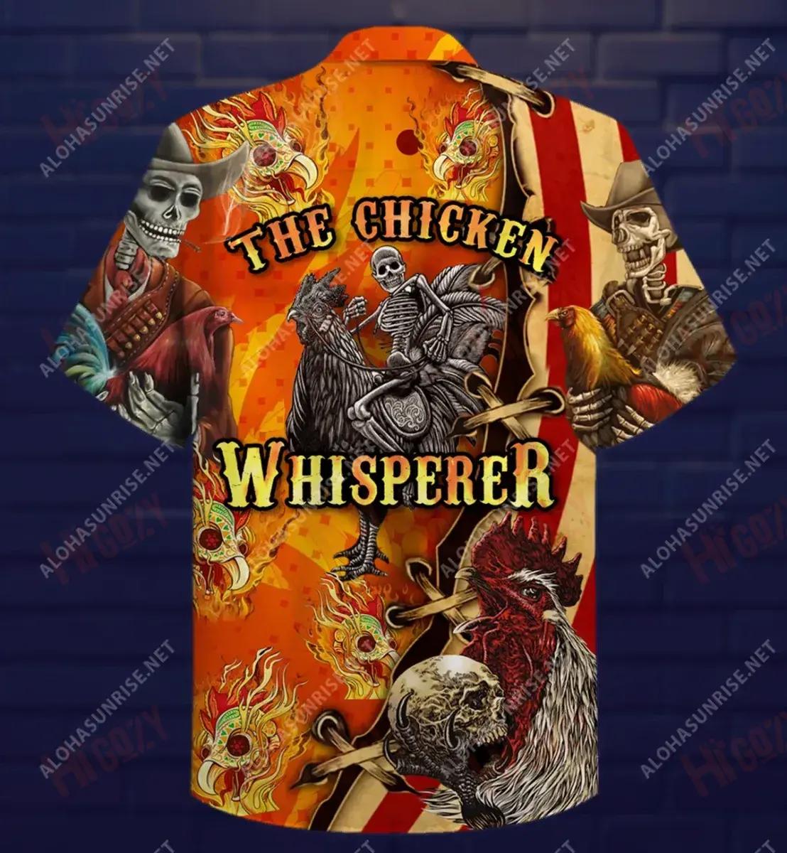 Yep I Talk To Chickens Unisex Hawaiian Shirt Summer Short Sleeve Hawaiian Crazy Shirts Funny Hawaiian Shirts, Hawaiian Shirt Gift, Christmas Gift