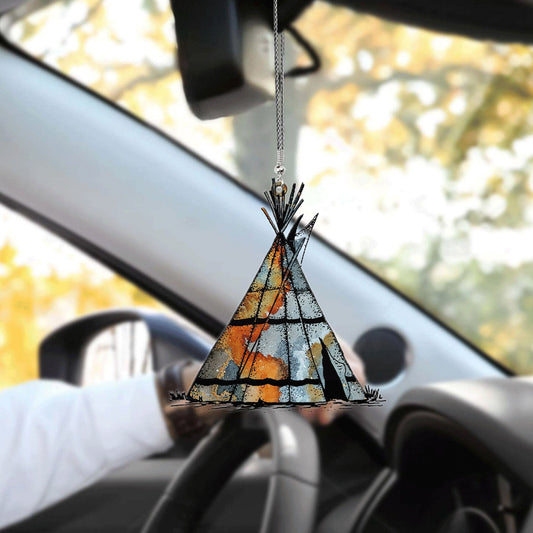 Native American Car Hanging Ornament, Native American Gifts, Christmas Decoration