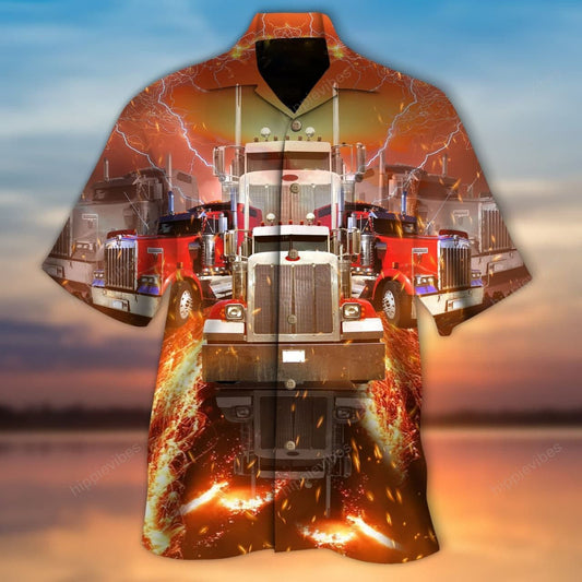 Found Somethings Best Of The Best Trucker Design Hawaiian Shirt, Hawaiian Shirt Gift, Christmas Gift