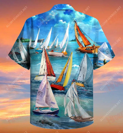 Raise The Sails To Catch The Wind Unisex Short Sleeve Shirt Ocean Hawaiian T Shirts Best Hawaiian Shirts Hawaiian Shirt Pattern, Hawaiian Shirt Gift, Christmas Gift