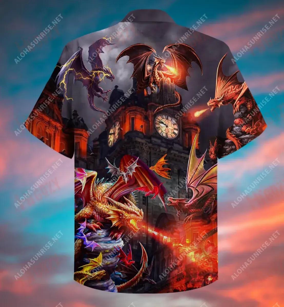 Time Stops For No Man Short Hawaiian Shirt Ocean Tropical Shirts Hawaiian Crazy Shirts Hawaiian Shirts For Men, Hawaiian Shirt Gift, Christmas Gift