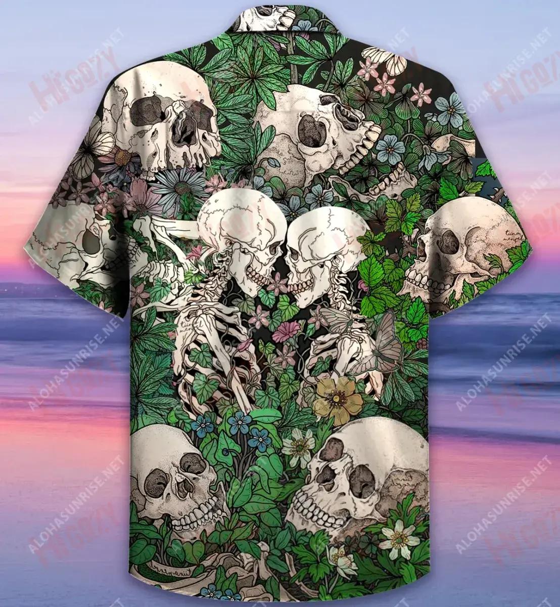 Follow Simple Rule Skull Unisex Short Sleeve Shirt Vacation Hawaiian T Shirts Tactical Hawaiian Shirt Funny Hawaiian Shirts, Hawaiian Shirt Gift, Christmas Gift