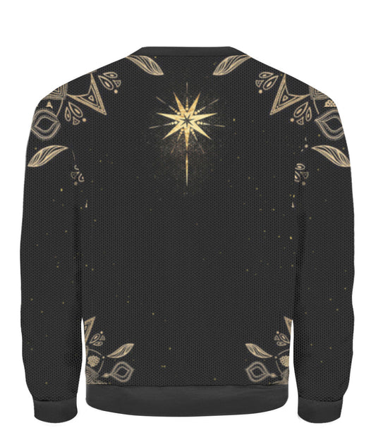 Cancer Golden Zodiac Ugly Christmas Sweater, Christmas Ugly Sweater, Christmas Gift, Gift Christmas 2024