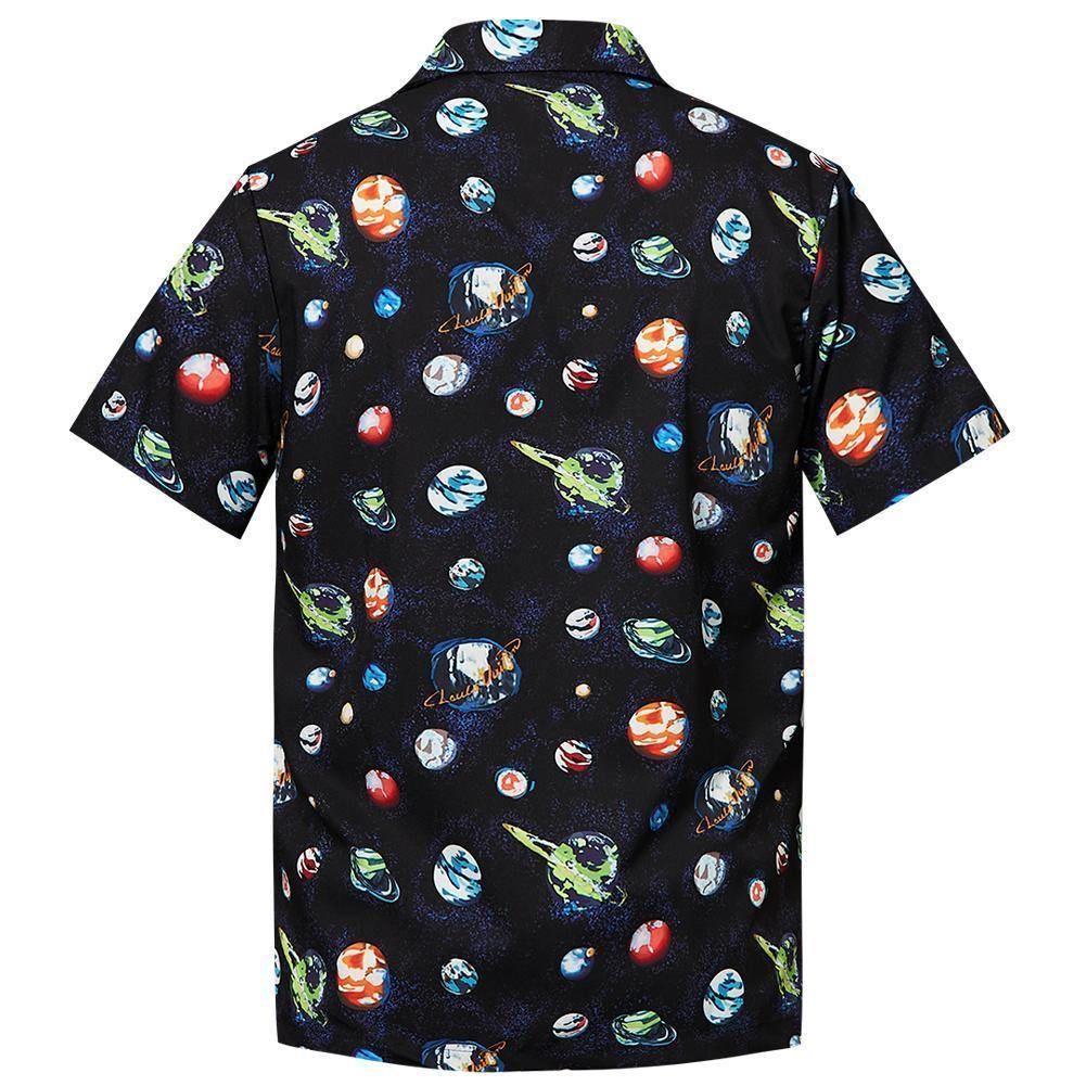 Find Mens Hawaiian Shirt Planet Letter, Hawaiian Shirt Gift, Christmas Gift