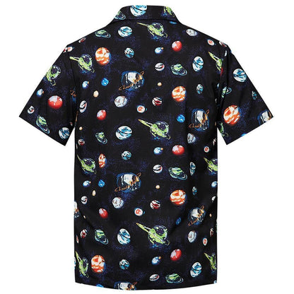 Find Mens Hawaiian Shirt Planet Letter, Hawaiian Shirt Gift, Christmas Gift