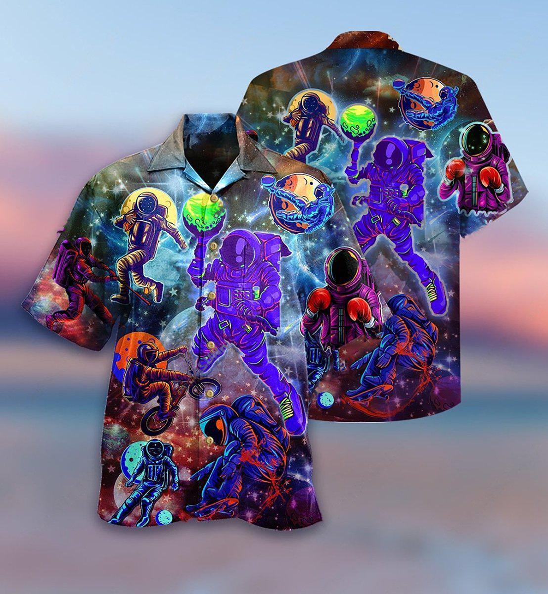 Galaxy Discover - Hawaiian Shirt, Hawaiian Shirt Gift, Christmas Gift