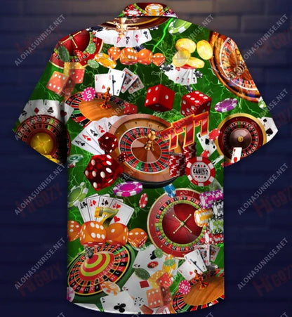 It'S Only A Gambling Problem If You'Re Losing Unisex Hawaiian Shirt Summer Short Sleeve Best Hawaiian Shirts Hawaiian Shirt Pattern, Hawaiian Shirt Gift, Christmas Gift