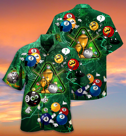 Billiard Lover - Hawaiian Shirt, Hawaiian Shirt Gift, Christmas Gift