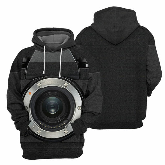 Photography Camera- 3D All Over Printed Shirt Tshirt Hoodie Apparel