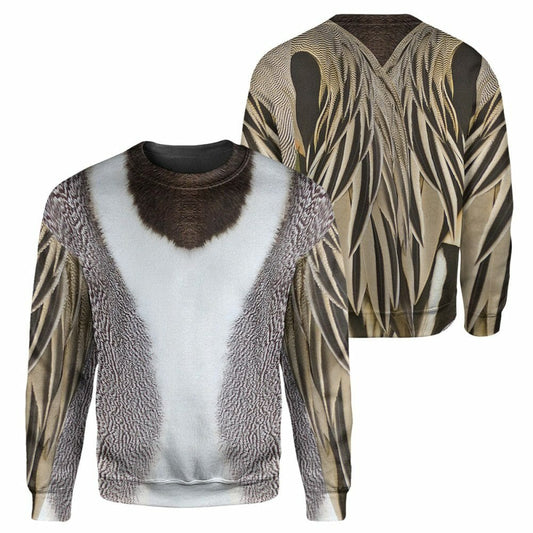 Northern Pintail - 3D All Over Printed Shirt Tshirt Hoodie Apparel