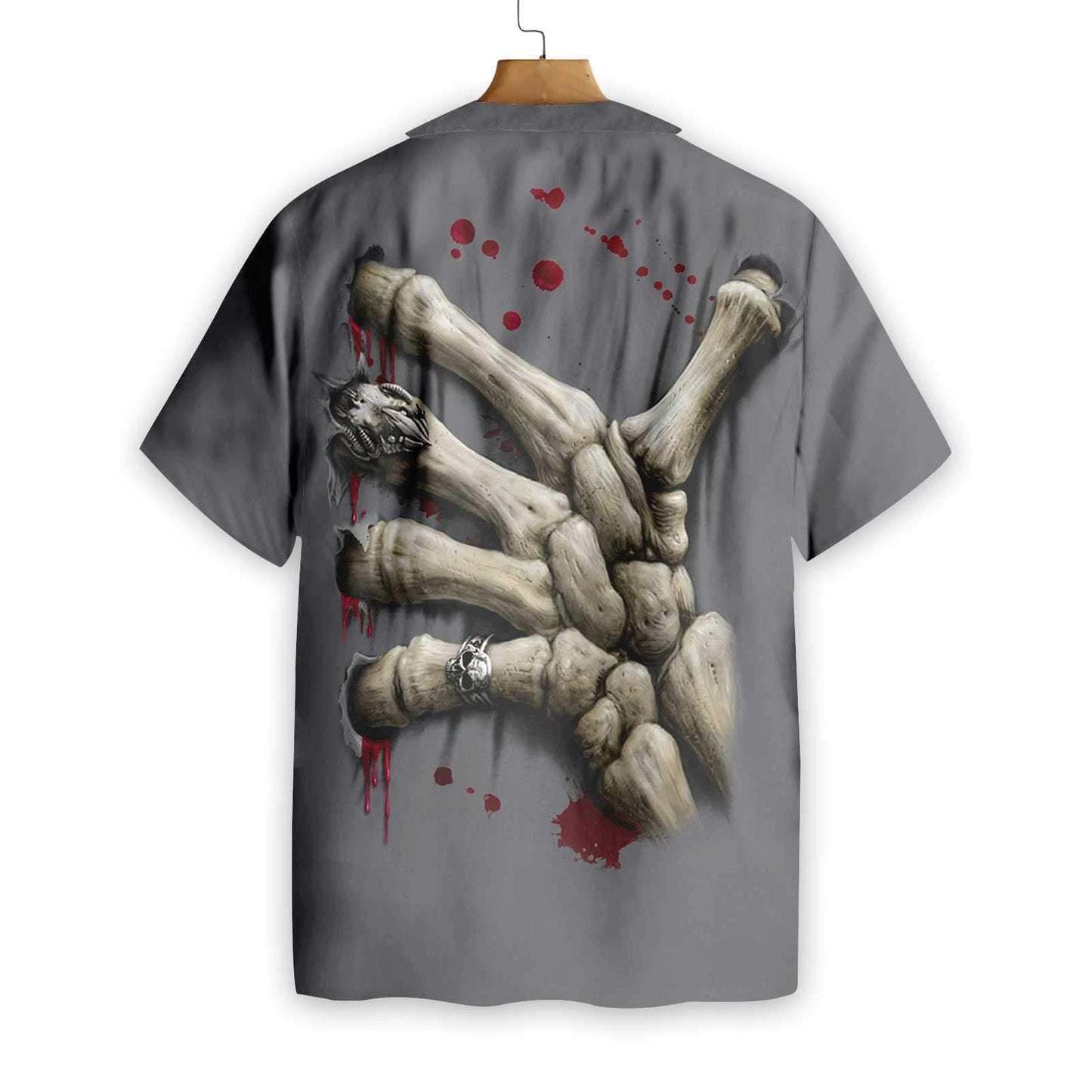 Death Hand Halloween Shirt Hawaiian ShirtHawaiian Shirt Gift, Christmas Gift