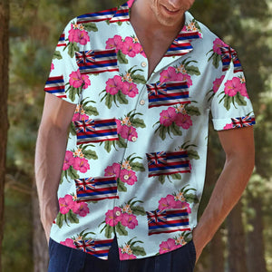 Aloha Hawaiian Hibiscus Flower Pattern Pattern Hawaiian Shirt, Hawaiian For Gift