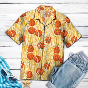 Amazing Food Spaghetti Texture Pattern Hawaiian Shirt, Hawaiian For Gift