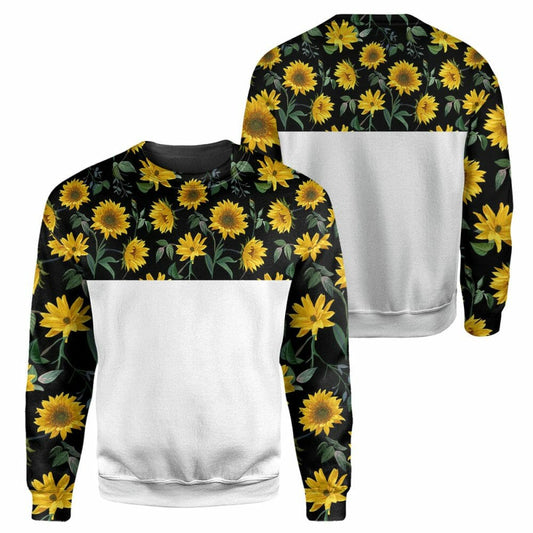 Hippie Sunflower - 3D All Over Printed Shirt Tshirt Hoodie Apparel