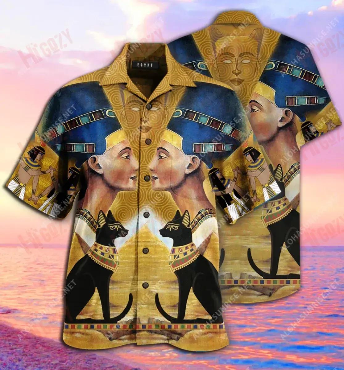 Let'S Explore Ancient Egypt Unisex Short Sleeve Shirt Ocean Hawaiian T Shirts Best Hawaiian Shirts Funny Hawaiian Shirts, Hawaiian Shirt Gift, Christmas Gift
